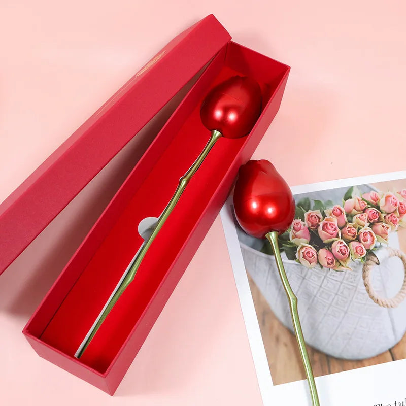 Elegant Heart Zircon Necklace With Luxury Rose Gift Box For Women Wedding Valentine's Day Gift 2024 New In Jewelry